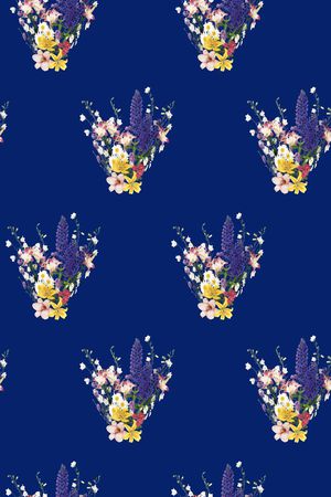 大牌花印花华亿平台图片