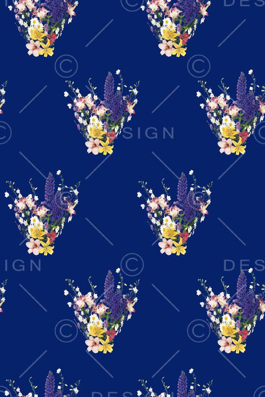 大牌花印花华亿平台图片