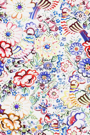 手绘印花华亿平台图片