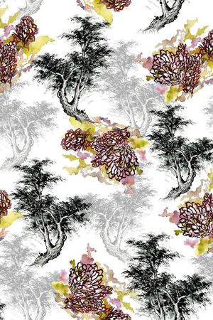 休闲印花华亿平台图片