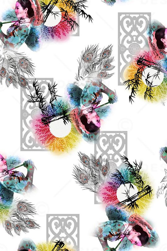 休闲印花华亿平台图片