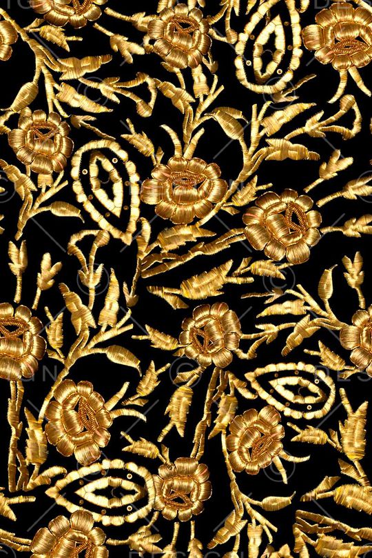 宫廷风印花华亿平台图片