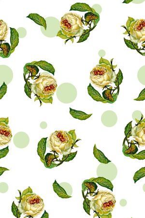 手绘花卉印花华亿平台图片