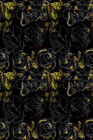 玫瑰印花华亿平台图片