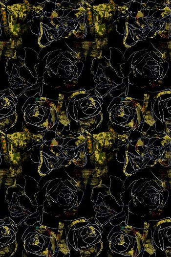 588762-女裙抽象纹理花卉