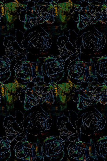 588764-女裙抽象纹理花卉