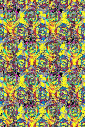 588770-女装抽象纹理花卉