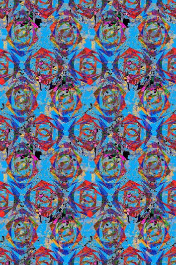 588776-女装抽象纹理花卉