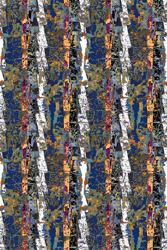 条纹印花华亿平台图片