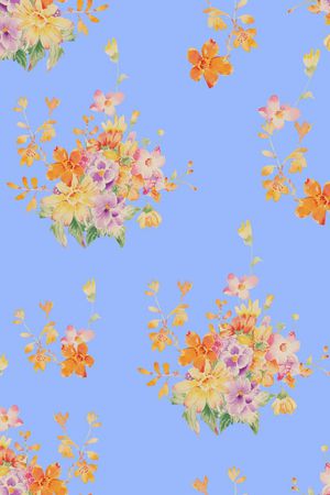 手绘印花华亿平台图片