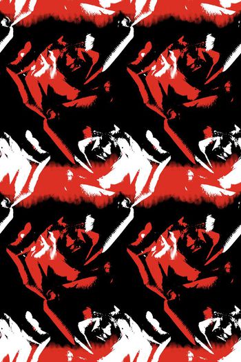 589015-女装自由花卉图案