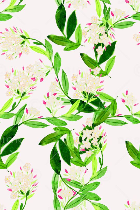 清新印花华亿平台图片