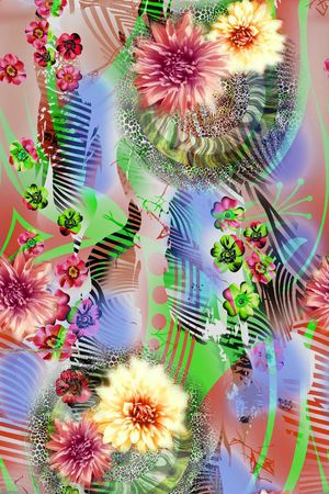 数码花印花华亿平台图片