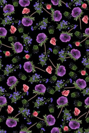 小碎花印花华亿平台图片