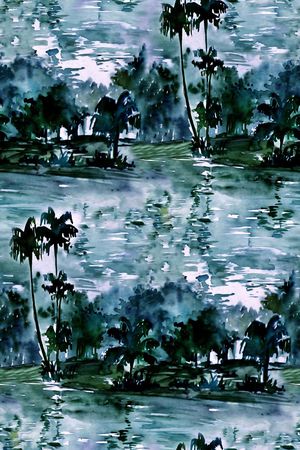 水彩印花华亿平台图片