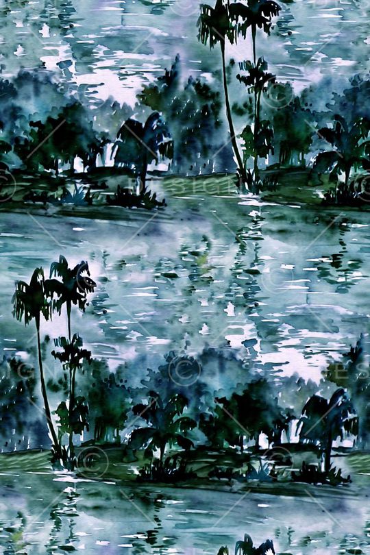 水彩印花华亿平台图片