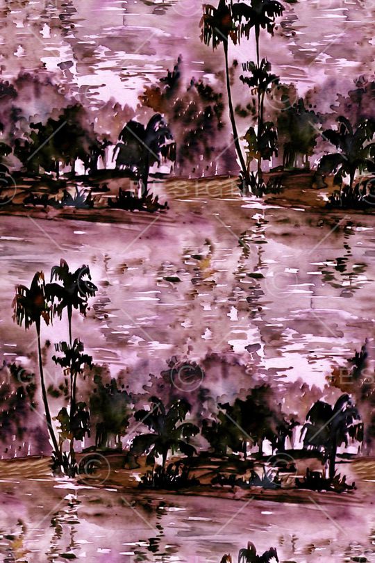 水彩印花华亿平台图片