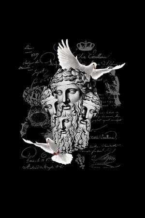 男装衬衫印花华亿平台图片