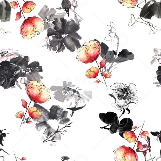 民族风印花华亿平台图片