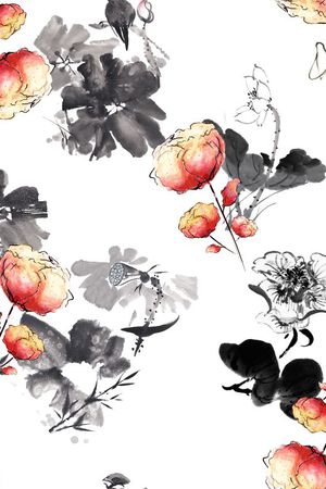 民族风印花华亿平台图片