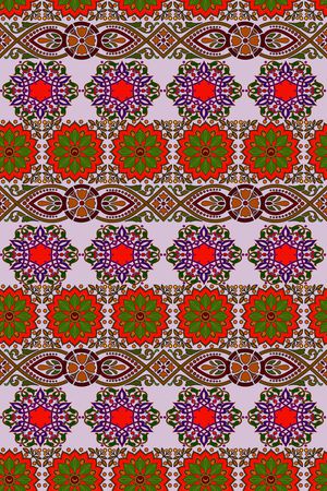 欧美 几何民族风 阿拉伯花纹 女装 披肩印花华亿平台图片