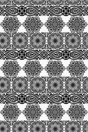 欧美 几何民族风 阿拉伯花纹 女装 披肩印花华亿平台图片