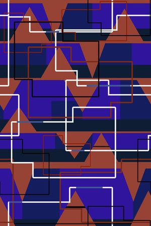 几何印花华亿平台图片