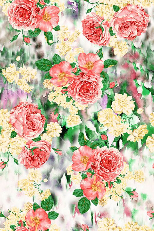 复古印花华亿平台图片