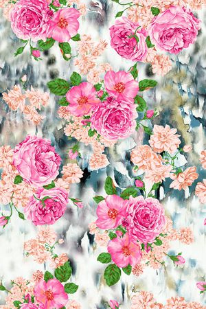 复古印花华亿平台图片