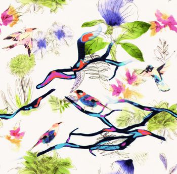 清新印花华亿平台图片