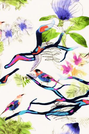 清新印花华亿平台图片