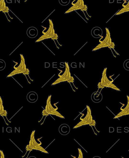 中国风印花华亿平台图片