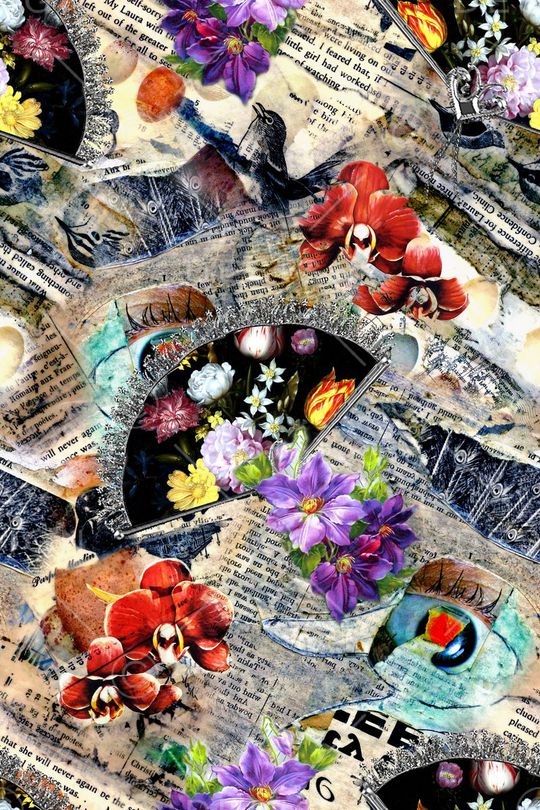 抽象印花华亿平台图片