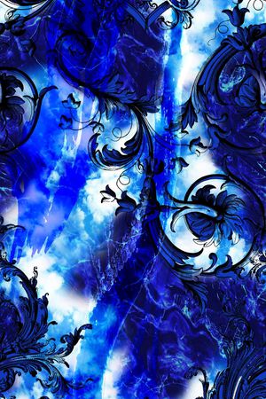 数码时尚印花华亿平台图片