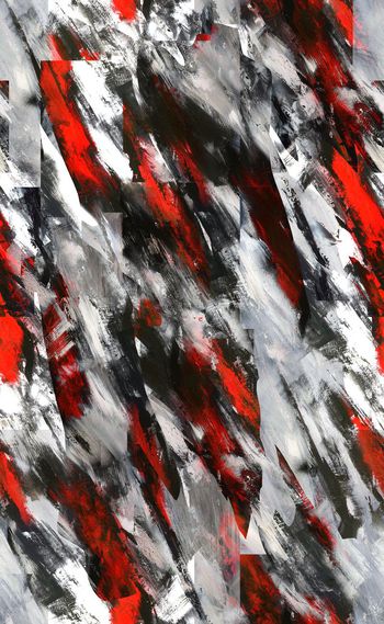 589317-欧美时尚抽象肌理花卉