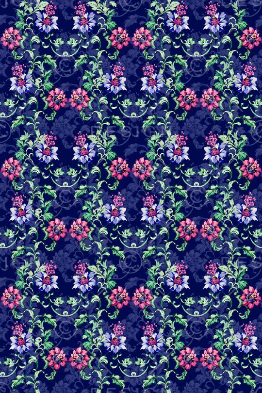 清新印花华亿平台图片