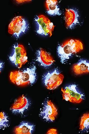 时尚印花华亿平台图片