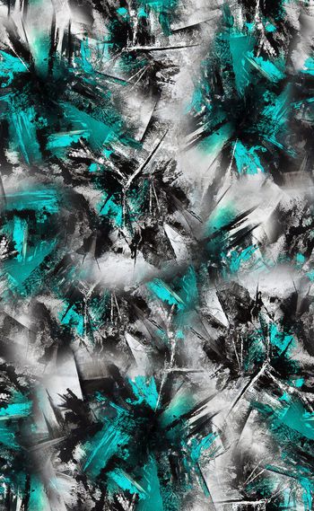 589336-欧美时尚抽象肌理花卉