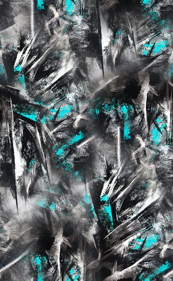 589348-欧美时尚抽象肌理花卉