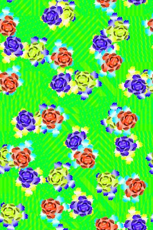 花朵印花华亿平台图片