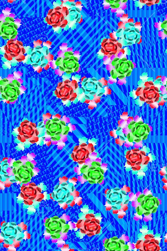 花朵印花华亿平台图片