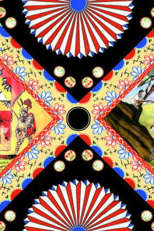 抽象印花华亿平台图片