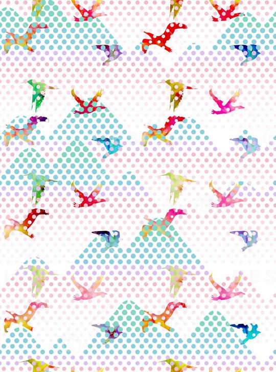 趣味 自然风光 时尚 清新印花华亿平台图片