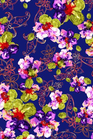 休闲风印花华亿平台图片