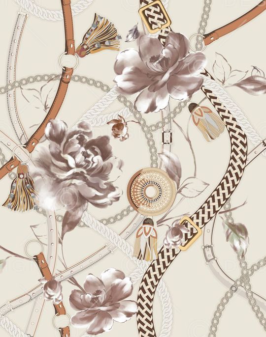 欧式印花华亿平台图片