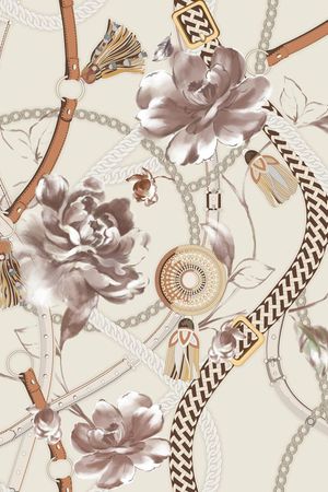 欧式印花华亿平台图片