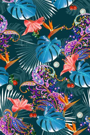 时尚印花华亿平台图片