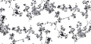 水墨印花华亿平台图片