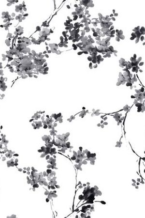 水墨印花华亿平台图片