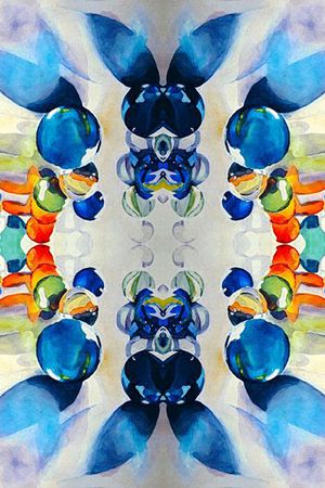 手绘印花华亿平台图片